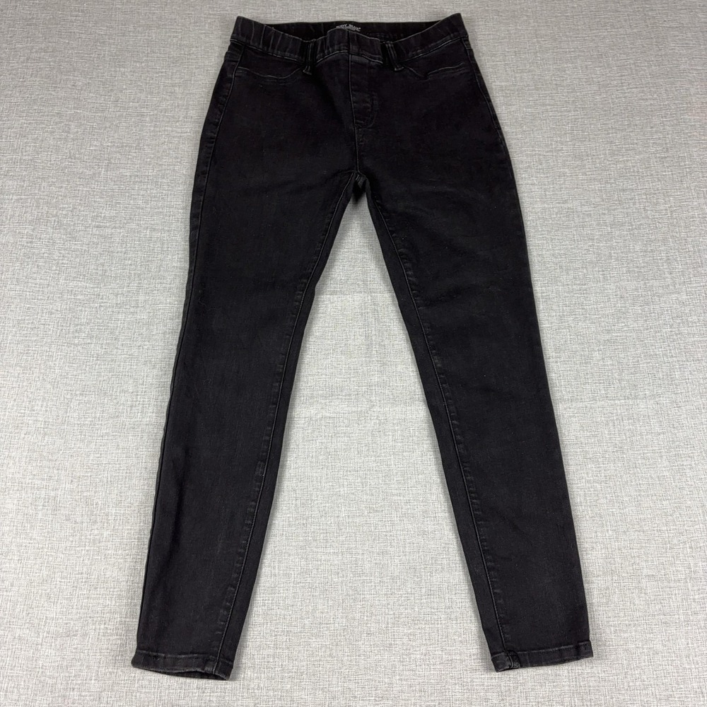 Judy Blue‎ Jeans Womens 9/29 Gray Charcoal Wash Mid Rise Skinny Stretch Denim